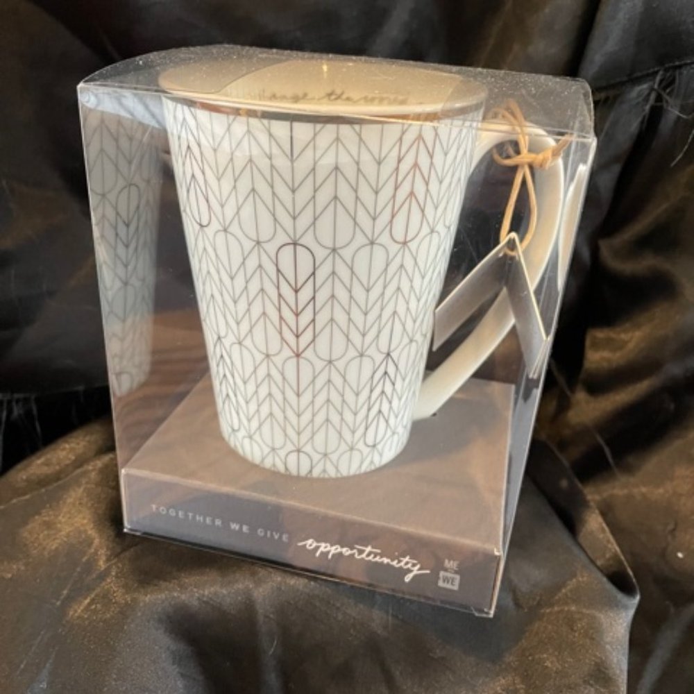 Mug="We Change the World" NWT